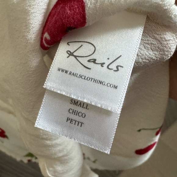 Rails Whitney Cherry Bloom button down shirt - Picture 5 of 6